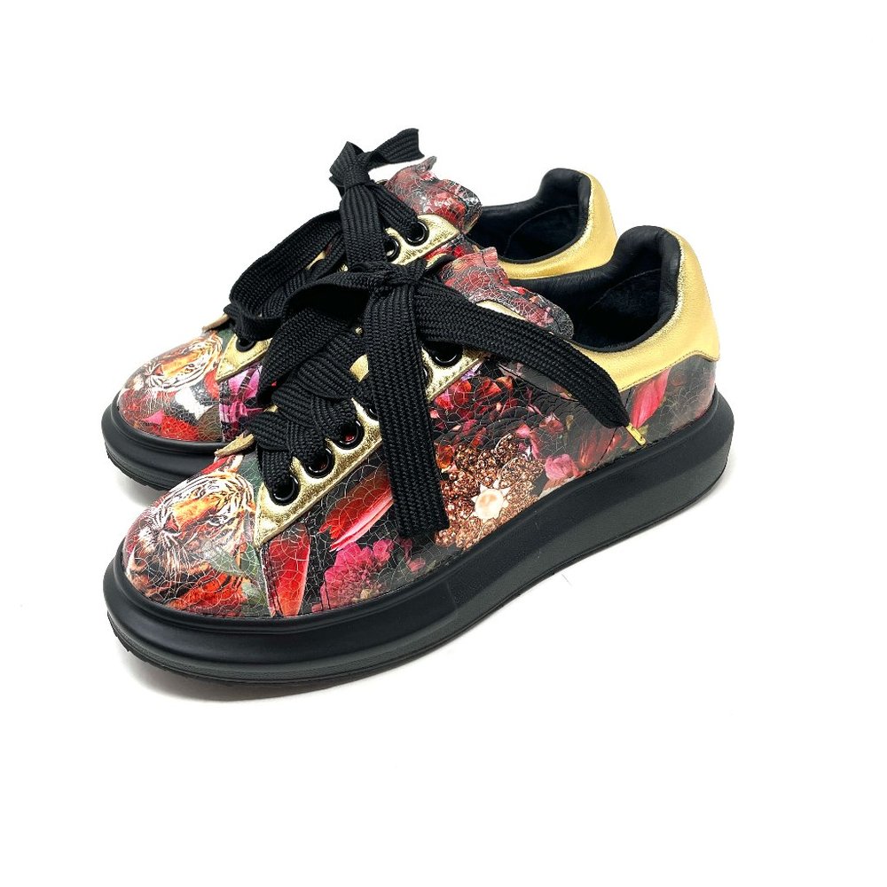 Hollie Watman Women's Leather Fashion Sneakers US Size 8 Medium